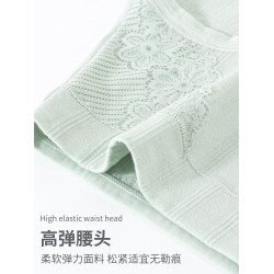 媽媽內褲女士純棉全棉襠中老年人高腰收腹胖mm寬松大碼褲衩短褲頭