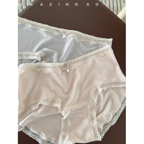 AmazingSocks茉莉之心裸肌感內褲女60支莫代爾絲滑蕾絲高級色抗菌 AmazingSocks茉莉之心裸肌感內褲女60支莫代爾絲滑蕾絲高級色抗菌