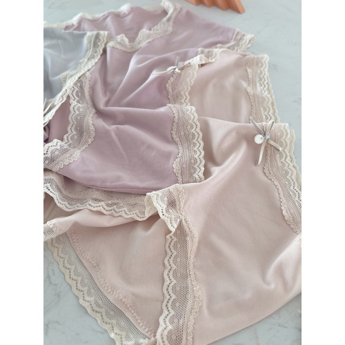 AmazingSocks茉莉之心裸肌感內褲女60支莫代爾絲滑蕾絲高級色抗菌 AmazingSocks茉莉之心裸肌感內褲女60支莫代爾絲滑蕾絲高級色抗菌