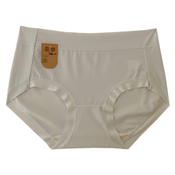 冰絲內褲女士無痕夏季薄款純棉抗菌全棉襠中腰新款少女生三角短褲