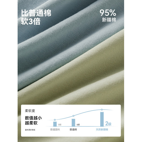 貓人全棉內褲女25新款純棉10A抗菌襠中腰無痕三角褲夏季透氣親膚