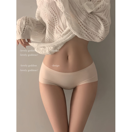 穿瑜珈褲也無印記的!真正的無痕內褲!2024新款黑科技奶皮質感女 穿瑜珈褲也無印記的!真正的無痕內褲!2024新款黑科技奶皮質感女