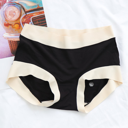 江小噠60支蘭精莫代爾少女內褲裸感簡約中高腰無痕艾草抗菌三角褲 江小噠60支蘭精莫代爾少女內褲裸感簡約中高腰無痕艾草抗菌三角褲