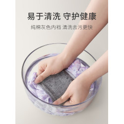 春織老人平角褲女奶奶內褲純棉短褲中老年媽媽高腰大碼老式四角褲