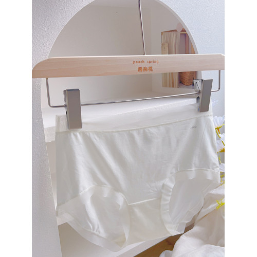 奶糖空氣褲~炸裂無感褲頭!中高腰三角褲輕薄無痕女內褲莫代爾80支