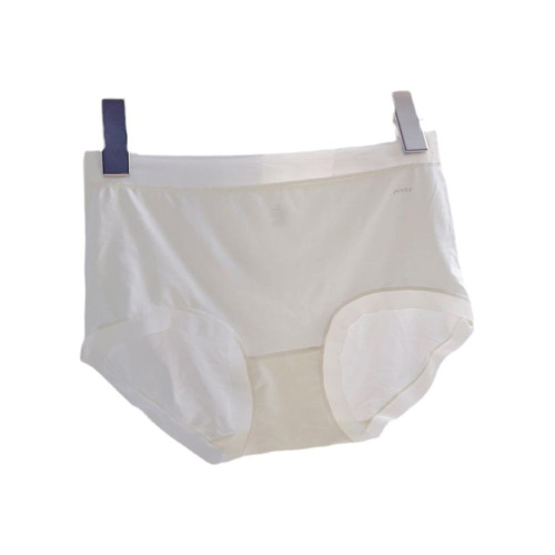 奶糖空氣褲~炸裂無感褲頭!中高腰三角褲輕薄無痕女內褲莫代爾80支