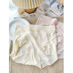 高腰內褲女2025新款純棉抗菌透氣胖mm大碼女士無痕全棉襠三角短褲