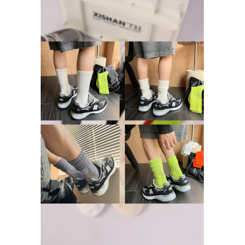 秋冬季三雙裝毛圈加厚cityboy堆曡感長襪子男女美式露營風堆堆襪 秋冬季三雙裝毛圈加厚cityboy堆曡感長襪子男女美式露營風堆堆襪