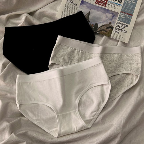 純棉內褲女2025新款女士女生少女中腰抗菌全棉襠秋冬季短褲三角褲 純棉內褲女2025新款女士女生少女中腰抗菌全棉襠秋冬季短褲三角褲