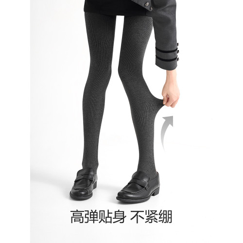 灰色連褲襪女秋冬加絨加厚純色壓力顯瘦提臀打底褲襪保暖踩腳絲襪 灰色連褲襪女秋冬加絨加厚純色壓力顯瘦提臀打底褲襪保暖踩腳絲襪