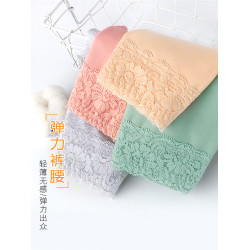 女士內褲女純棉100%全棉襠抗菌透氣中腰收腹2025新款大碼胖mm短褲