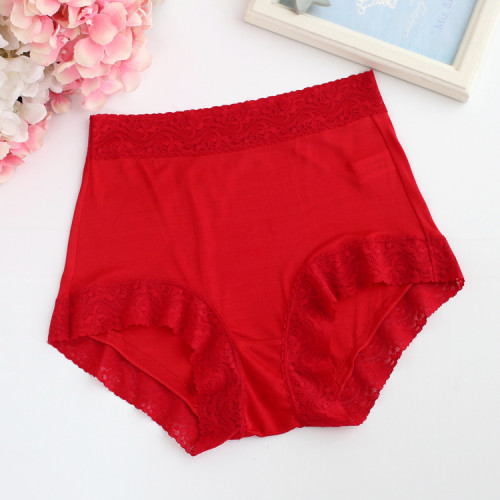 高腰真絲內褲女桑蠶絲薄款透氣抗菌女士式平角短褲蕾絲款三角內衣 高腰真絲內褲女桑蠶絲薄款透氣抗菌女士式平角短褲蕾絲款三角內衣