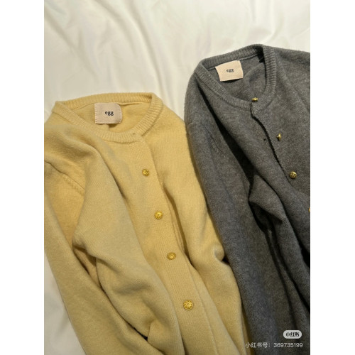 2025春秋新款純色百搭針織小開衫外套女簡約氣質短款上衣