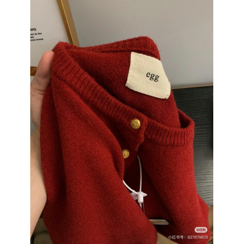 2025春秋新款純色百搭針織小開衫外套女簡約氣質短款上衣