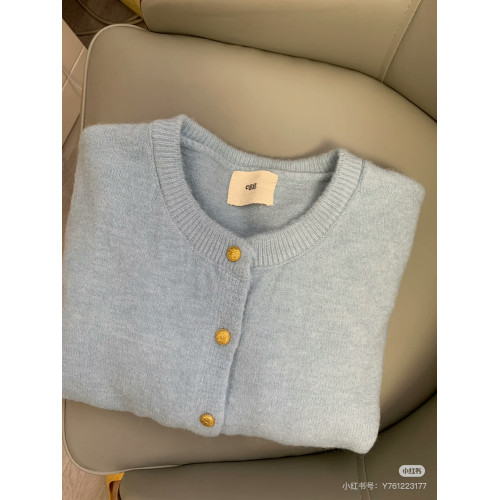 2025春秋新款純色百搭針織小開衫外套女簡約氣質短款上衣