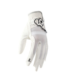 露指透氣網高爾夫手套韓國女士高爾夫練習手套夏天專用清爽小羊皮