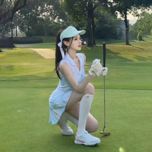 高爾夫襪子女款過膝襪球襪運動長襪GOFL襪子女時尚襪子純棉棒球襪