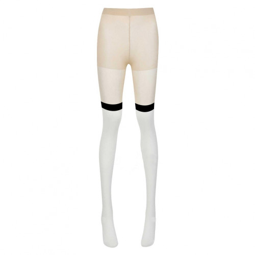 【特價】高爾夫服裝女士運動休閒百搭戶外長襪連褲拼色絲襪防曬