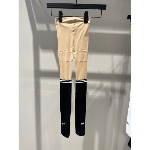 新款高爾夫球襪女士彈力運動網球連體襪子絲襪拼接撞色百搭棒球襪 新款高爾夫球襪女士彈力運動網球連體襪子絲襪拼接撞色百搭棒球襪