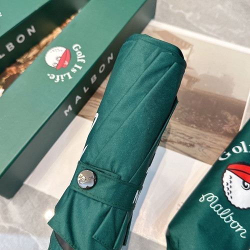 韓國malbon高爾夫防曬繖輕便折曡繖golf專用雨繖時尚遮陽繖男女款