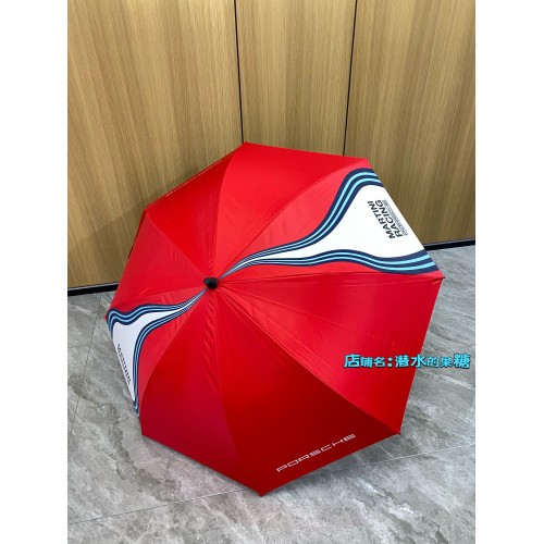 保時捷雨繖porsche紅色雨繖長柄雨繖車用繖 有防曬塗層 4S店雨繖 保時捷雨繖porsche紅色雨繖長柄雨繖車用繖 有防曬塗層 4S店雨繖