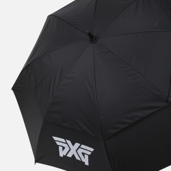 25年新款高爾夫雙層遮陽繖戶外雨繖黑膠繖布UPF50+133公分繖徑