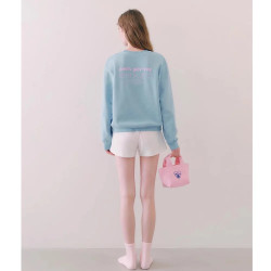 PIVVEE新款高爾夫女士圓領衛衣純棉毛圈高質量純棉上衣