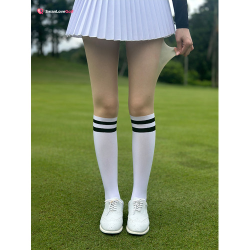 SG高爾夫防曬打底襪女夏季拼接條紋襪遮陽防曬薄款運動防走光絲襪 SG高爾夫防曬打底襪女夏季拼接條紋襪遮陽防曬薄款運動防走光絲襪
