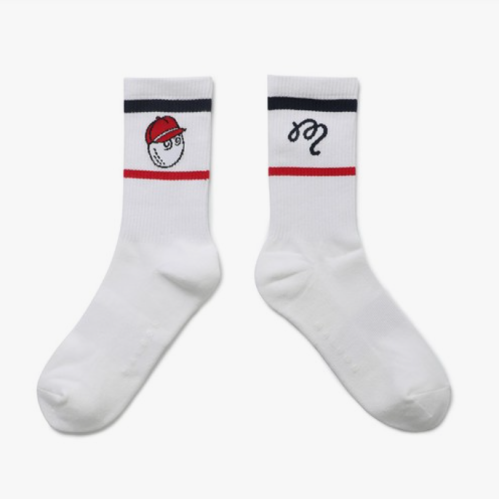 25初秋新款高爾夫球襪男女情侶毛巾底吸汗防滑休閒運動百搭中短襪