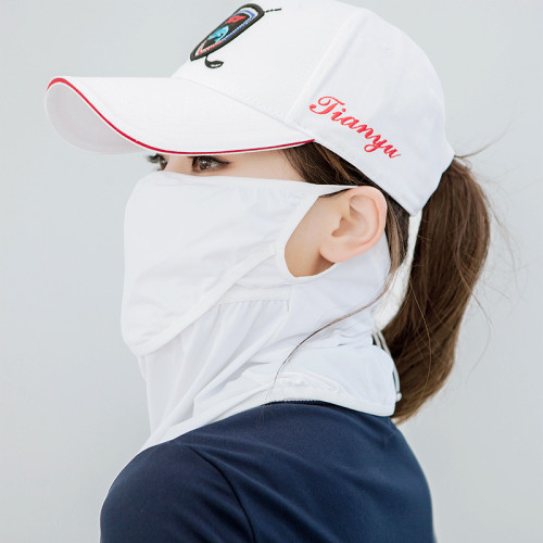 2件 高爾夫防曬面罩 男女冰絲面罩圍脖 騎行防風面巾冰涼透氣 2件 高爾夫防曬面罩 男女冰絲面罩圍脖 騎行防風面巾冰涼透氣