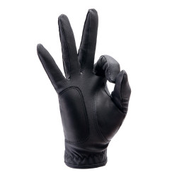 2衹高爾夫球手套男士真皮小羊皮golf手套 魔術貼防滑單衹雙手