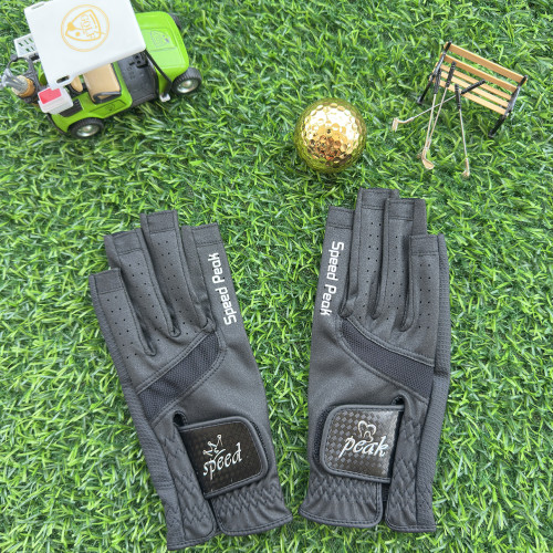 新款高爾夫手套女款夏季薄款露指防曬防滑耐磨透氣韓國球童納米布 新款高爾夫手套女款夏季薄款露指防曬防滑耐磨透氣韓國球童納米布