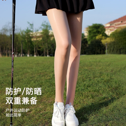 韓國高爾夫冰絲襪女夏季薄款防曬連腳襪遮瑕防勾絲光腿神器美腿襪 韓國高爾夫冰絲襪女夏季薄款防曬連腳襪遮瑕防勾絲光腿神器美腿襪