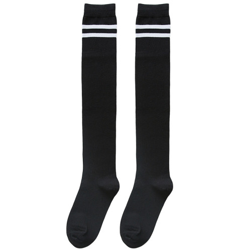 高爾夫純棉長筒襪女透氣條紋過膝襪防滑吸汗高筒網球棒球足球襪子 高爾夫純棉長筒襪女透氣條紋過膝襪防滑吸汗高筒網球棒球足球襪子