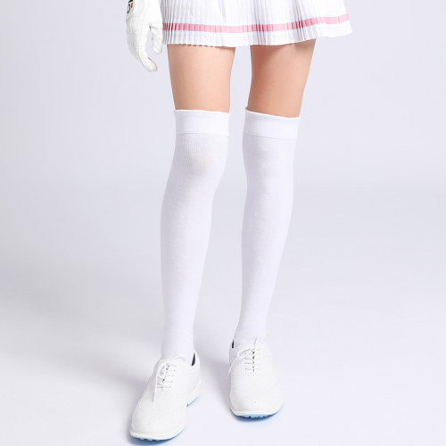 高爾夫球襪女秋季新款過膝長筒襪Golf運動透氣防滑純棉防臭襪子 高爾夫球襪女秋季新款過膝長筒襪Golf運動透氣防滑純棉防臭襪子