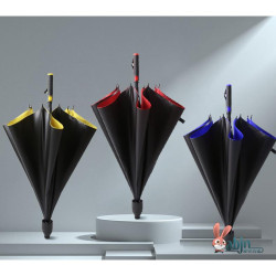 雨傘男長柄自動超大號加厚加固結實抗風暴雨專用高爾夫家用雙層傘