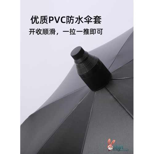 雨傘男長柄自動超大號加厚加固結實抗風暴雨專用高爾夫家用雙層傘