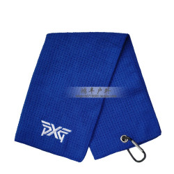 高爾夫毛巾擦球桿桿頭清潔抹布多功能可伸縮掛鉤球迷用品配件