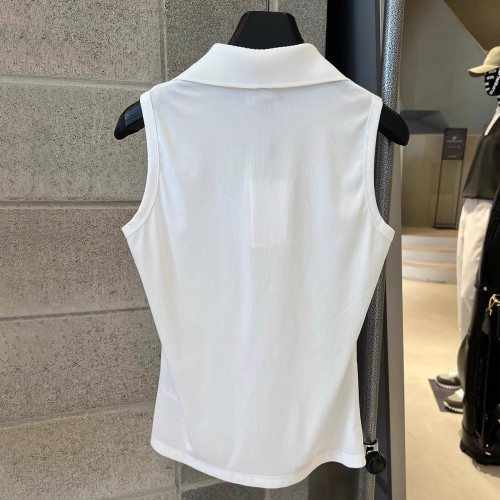 新款高爾夫服裝女士無袖背心夏季速乾百搭顯瘦運動上衣高品質球衣 新款高爾夫服裝女士無袖背心夏季速乾百搭顯瘦運動上衣高品質球衣
