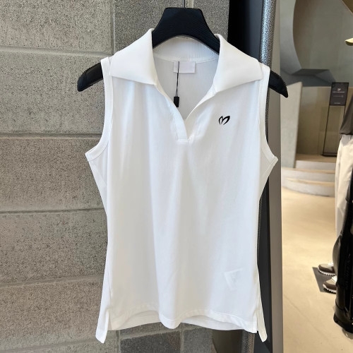 新款高爾夫服裝女士無袖背心夏季速乾百搭顯瘦運動上衣高品質球衣 新款高爾夫服裝女士無袖背心夏季速乾百搭顯瘦運動上衣高品質球衣