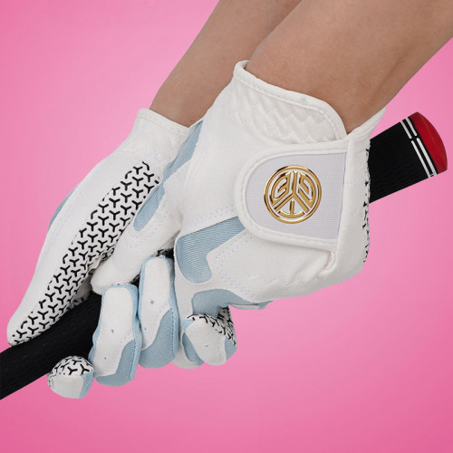 新款TYGOLF高爾夫手套女士雙手超纖布矽膠防滑耐磨運動手套夏季 新款TYGOLF高爾夫手套女士雙手超纖布矽膠防滑耐磨運動手套夏季