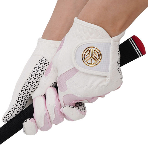 新款TYGOLF高爾夫手套女士雙手超纖布矽膠防滑耐磨運動手套夏季 新款TYGOLF高爾夫手套女士雙手超纖布矽膠防滑耐磨運動手套夏季