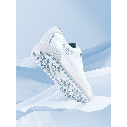 高爾夫球鞋女士運動防滑防水鞋便捷旋轉鈕鞋帶固定釘白色休閒鞋子 高爾夫球鞋女士運動防滑防水鞋便捷旋轉鈕鞋帶固定釘白色休閒鞋子