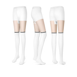 高爾夫褲襪防曬打底襪女士遮瑕防勾絲輕薄連腳絲襪拼接襪百搭長襪