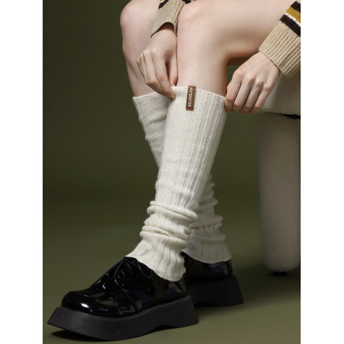 高爾夫服裝秋冬女士襪套韓國小腿襪保暖顯瘦長襪羊毛針織堆堆襪子 高爾夫服裝秋冬女士襪套韓國小腿襪保暖顯瘦長襪羊毛針織堆堆襪子