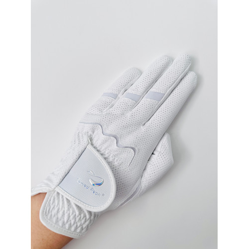 夏季薄款高爾夫球女士手套防曬透氣防滑耐磨白色粉色韓國球童golf 夏季薄款高爾夫球女士手套防曬透氣防滑耐磨白色粉色韓國球童golf