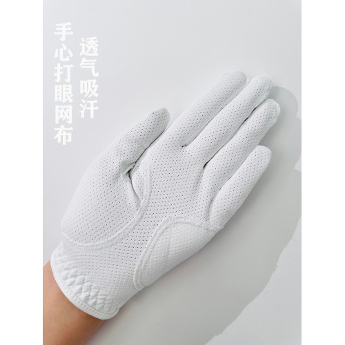 夏季薄款高爾夫球女士手套防曬透氣防滑耐磨白色粉色韓國球童golf 夏季薄款高爾夫球女士手套防曬透氣防滑耐磨白色粉色韓國球童golf
