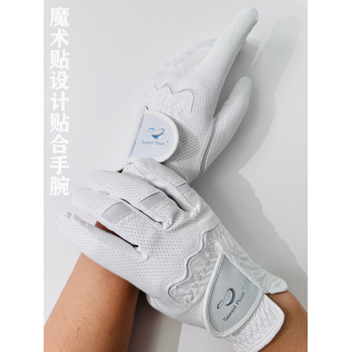 夏季薄款高爾夫球女士手套防曬透氣防滑耐磨白色粉色韓國球童golf 夏季薄款高爾夫球女士手套防曬透氣防滑耐磨白色粉色韓國球童golf