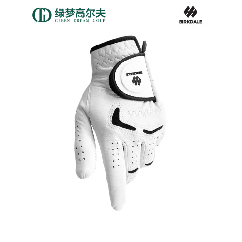 BIRKDALE高爾夫球手套男士羊皮手套運動防滑耐磨真皮手套單支左手 BIRKDALE高爾夫球手套男士羊皮手套運動防滑耐磨真皮手套單支左手