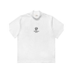 韓國高爾夫服裝男士短袖T恤高領夏季戶外休閒運動透氣高球polo衫